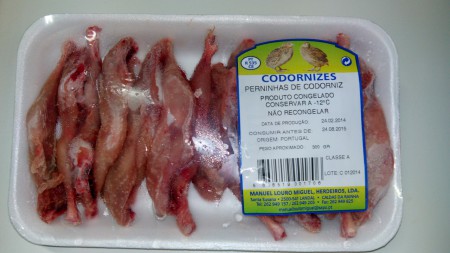 Perninhas de codorniz 